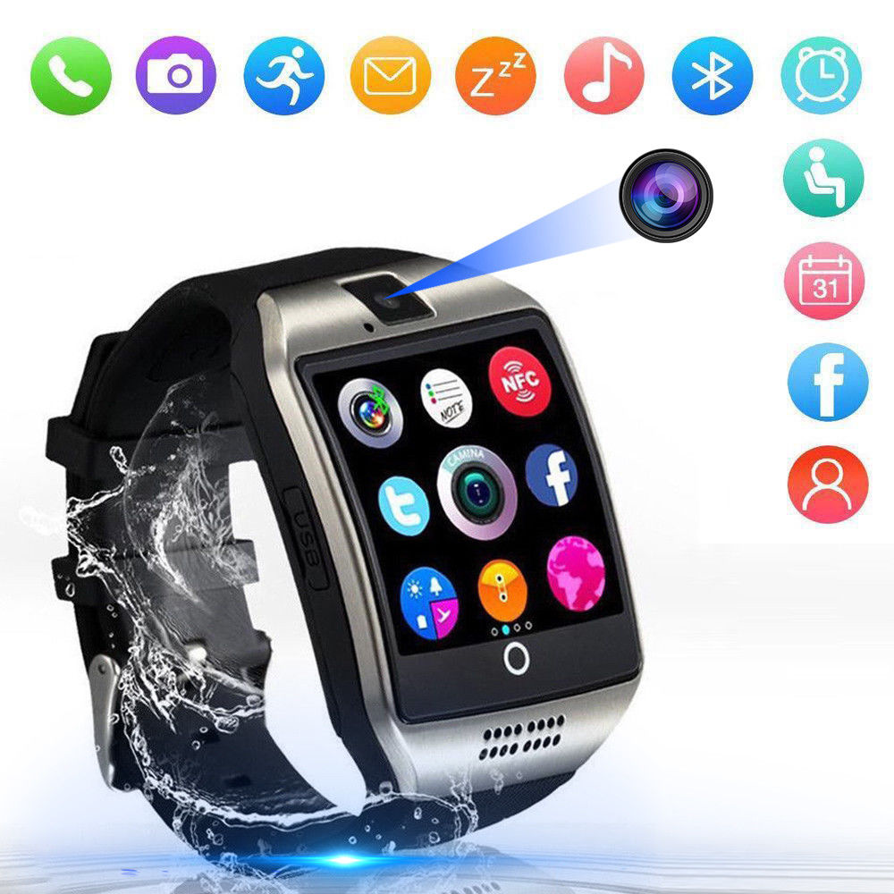 Smartwatch X - بلوتوث شاشة تعمل باللمس Q18 ساعة