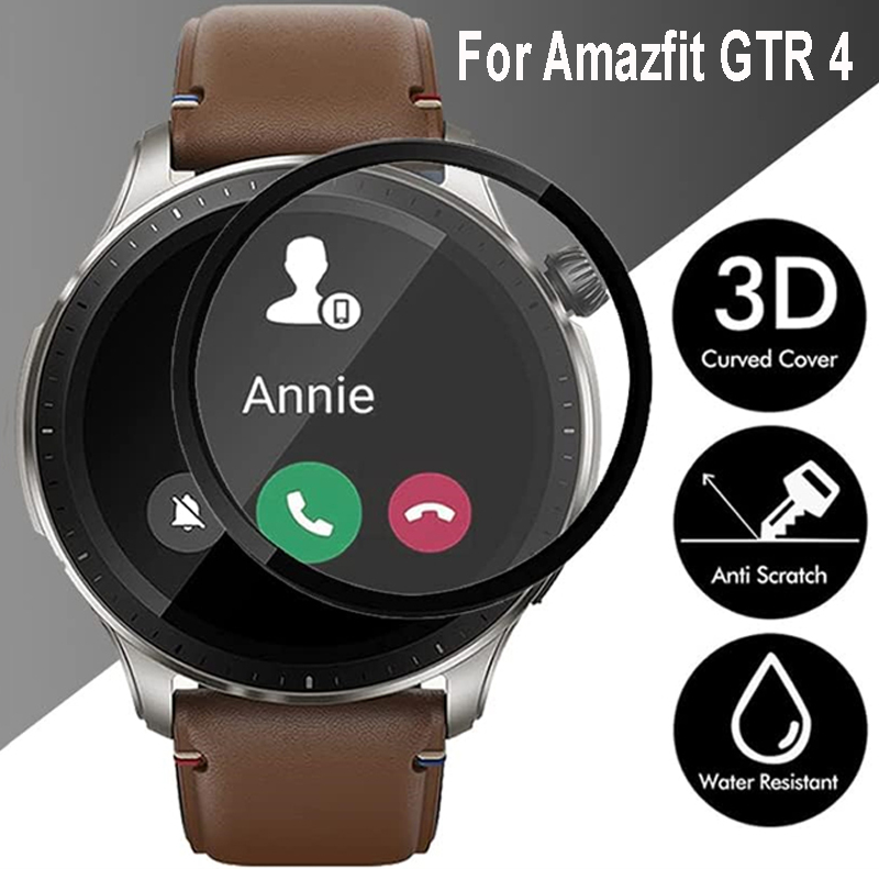 Smart Watch Accessories - غشاء منحني عالي الدقة مضاد للخدش