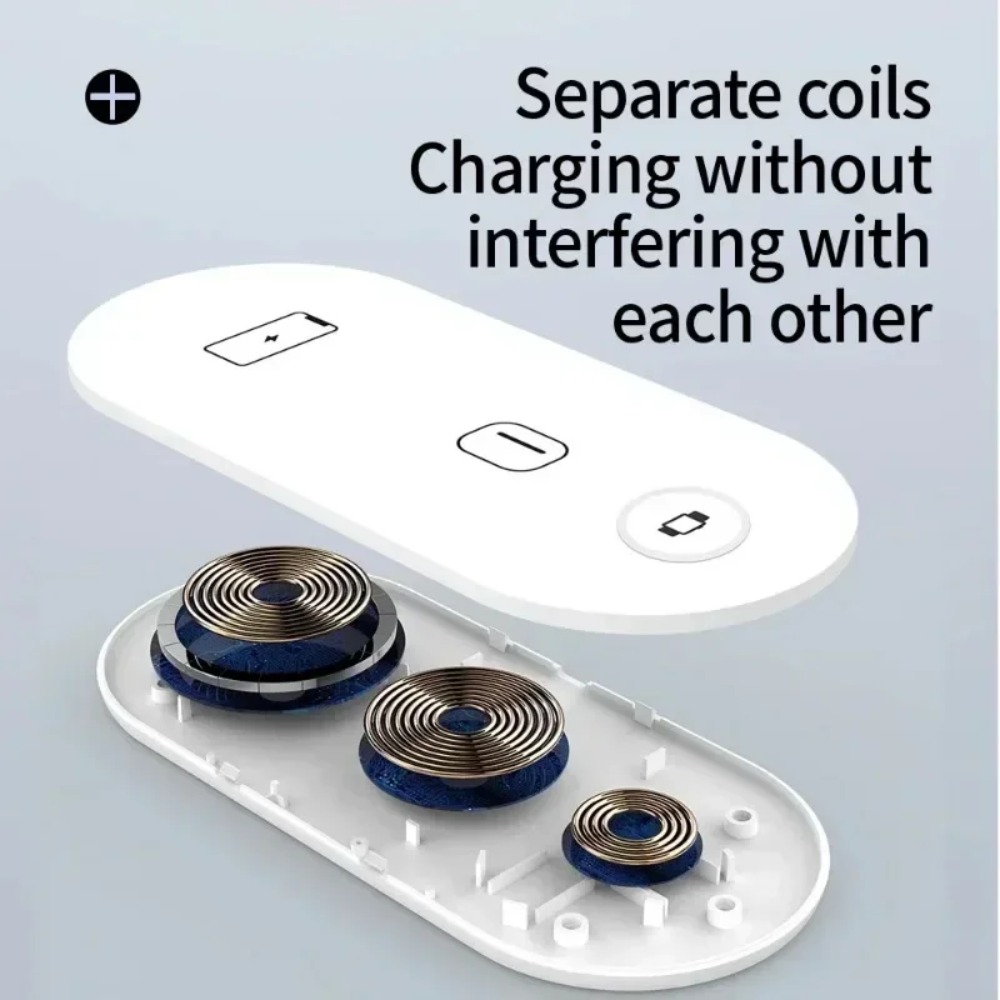 Watch Charging Dock - محطة شحن لاسلكية 3 في 1
