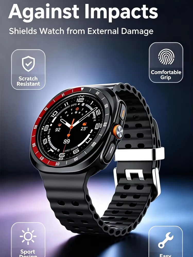 غطاء حماية صلب من البولي كربون - مراجعة Garmin Smartwatch Accessories وسعره