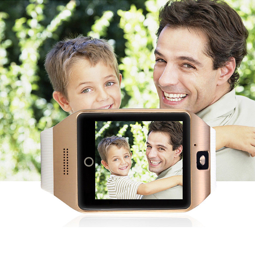 بلوتوث شاشة تعمل باللمس Q18 سا - مراجعة Smartwatch X وسعره
