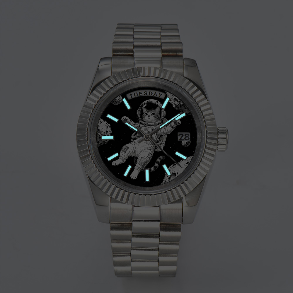 ساعة رجالية إبداعية 40 مللي مت - مراجعة Accessories With Watch وسعره