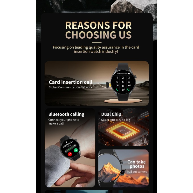 ساعة ذكية 4G جديدة BW16: WiFi  - مراجعة Smartwatch Nexus وسعره