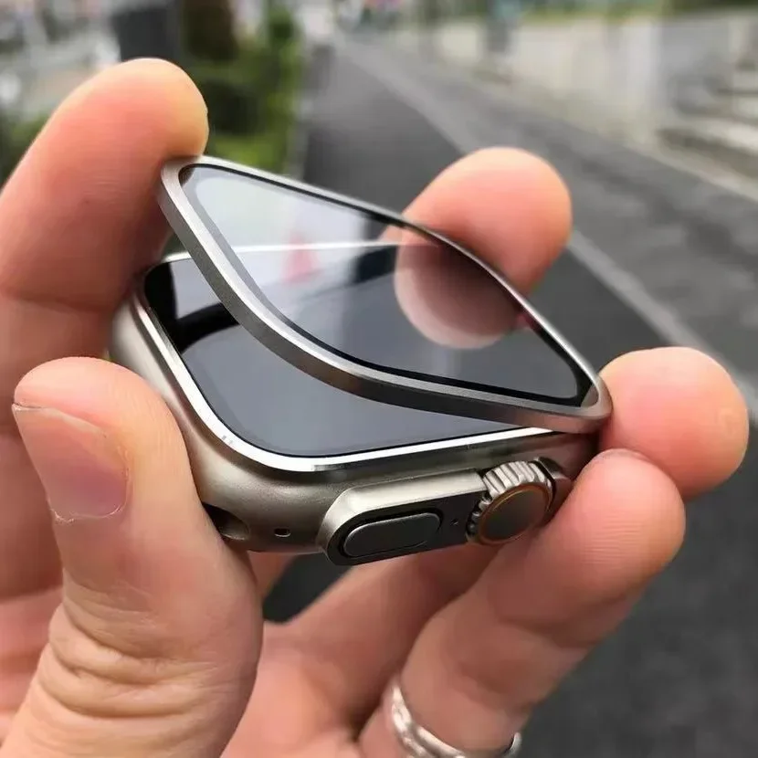 زجاج مقسى لساعة أبل الترا 49 م - مراجعة Smart Watch Accessories وسعره