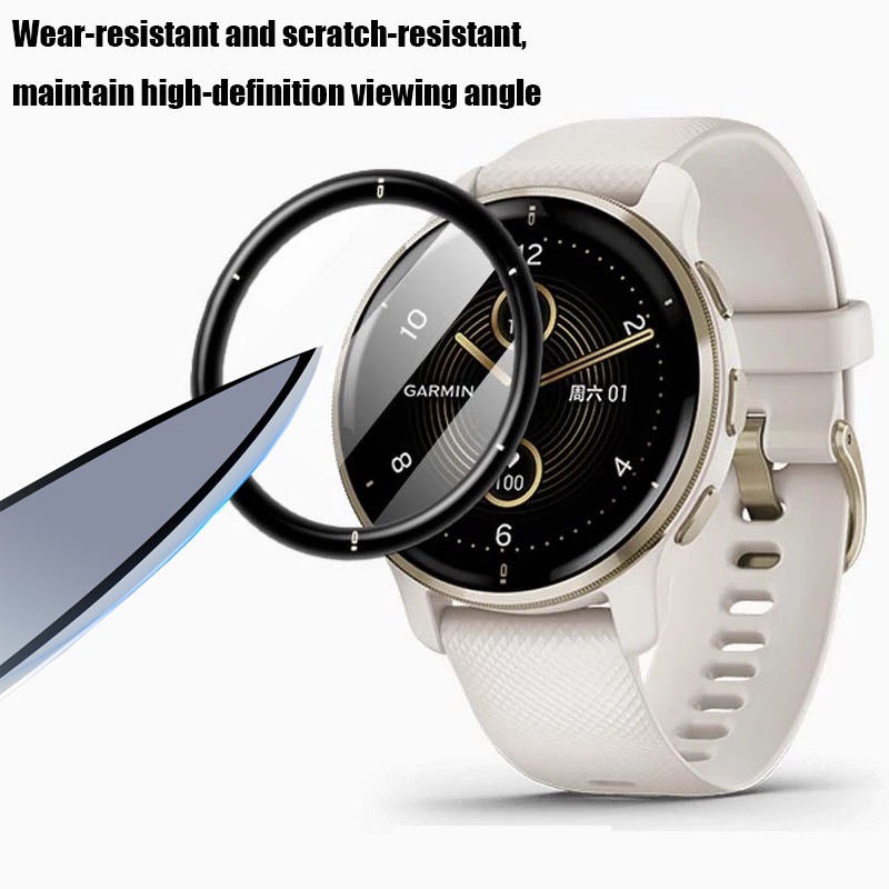 طبقة حماية ثلاثية الأبعاد بحاف - مراجعة Garmin Smartwatch Accessories وسعره