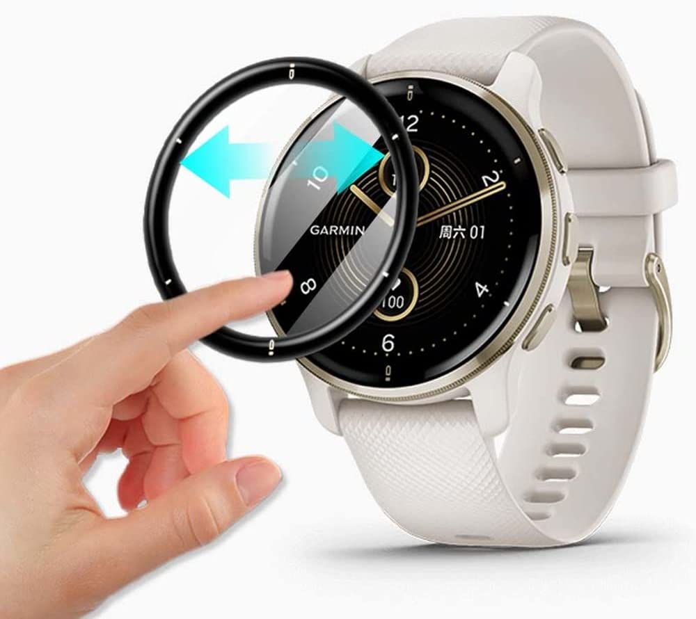 طبقة حماية ثلاثية الأبعاد بحاف - مراجعة Garmin Smartwatch Accessories وسعره
