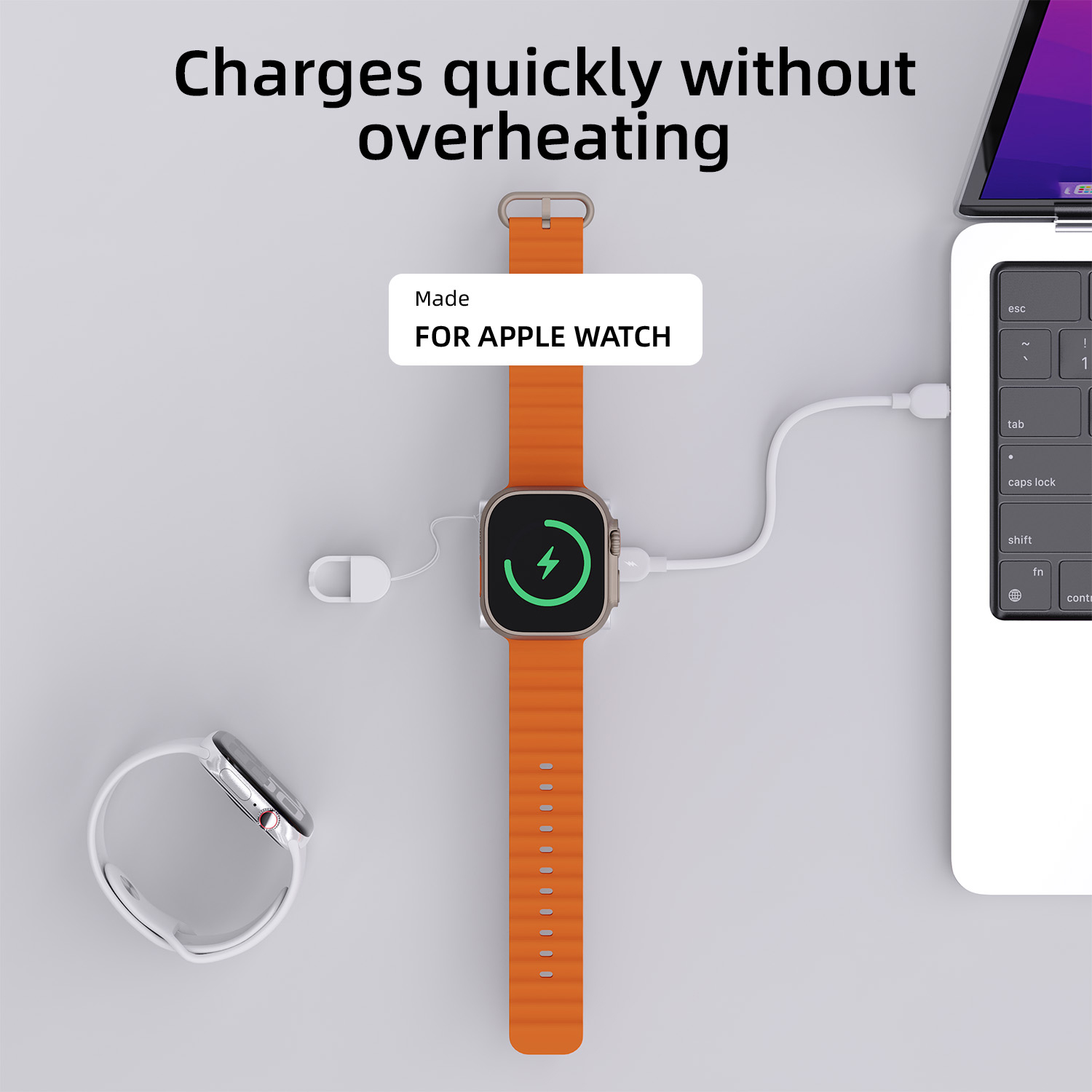 Bonola ساعة مغناطيسية شاحن لاس - مراجعة Watch Charging Dock وسعره