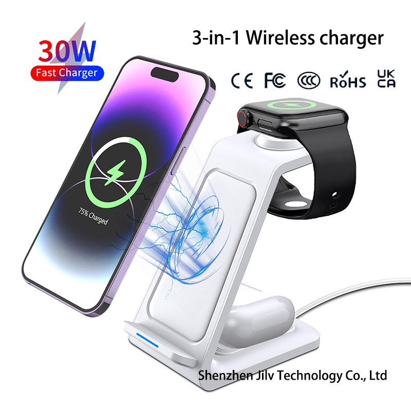 شاحن لاسلكي 3 في 1 بقوة 15 واط - مراجعة Watch Charging Dock وسعره